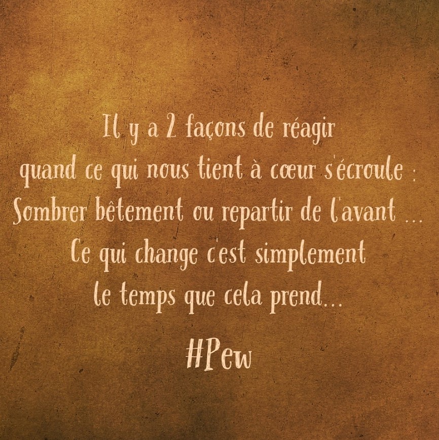 Libre Cours Pew - Écrouler