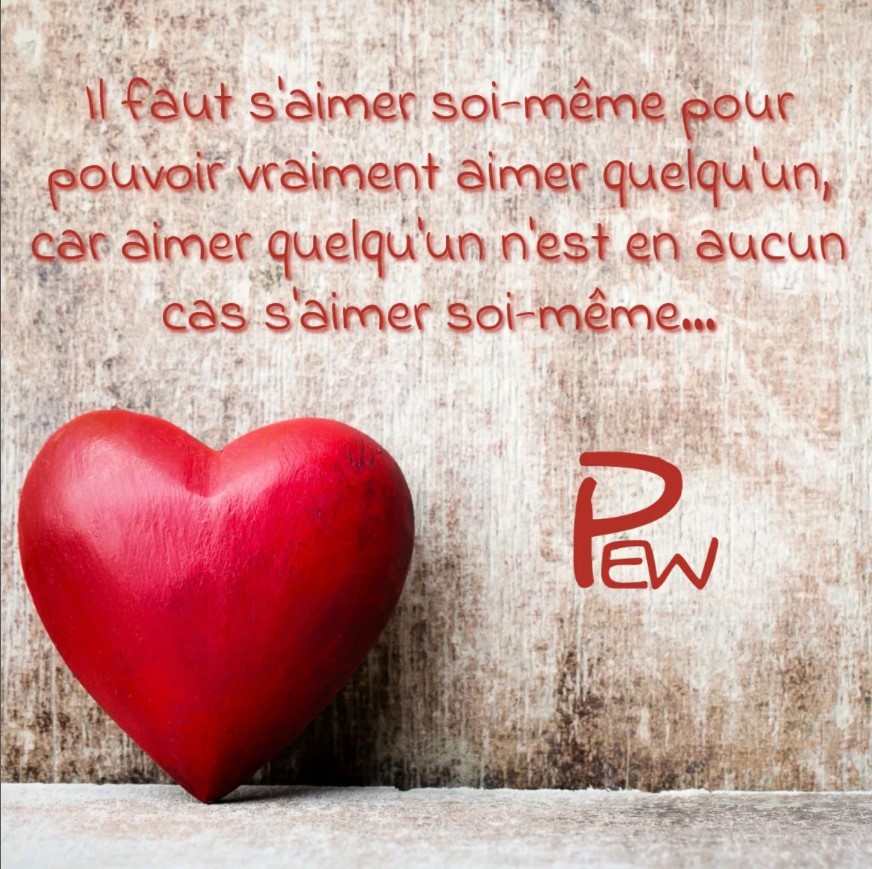 Libre Cours Pew - Citation Aimer